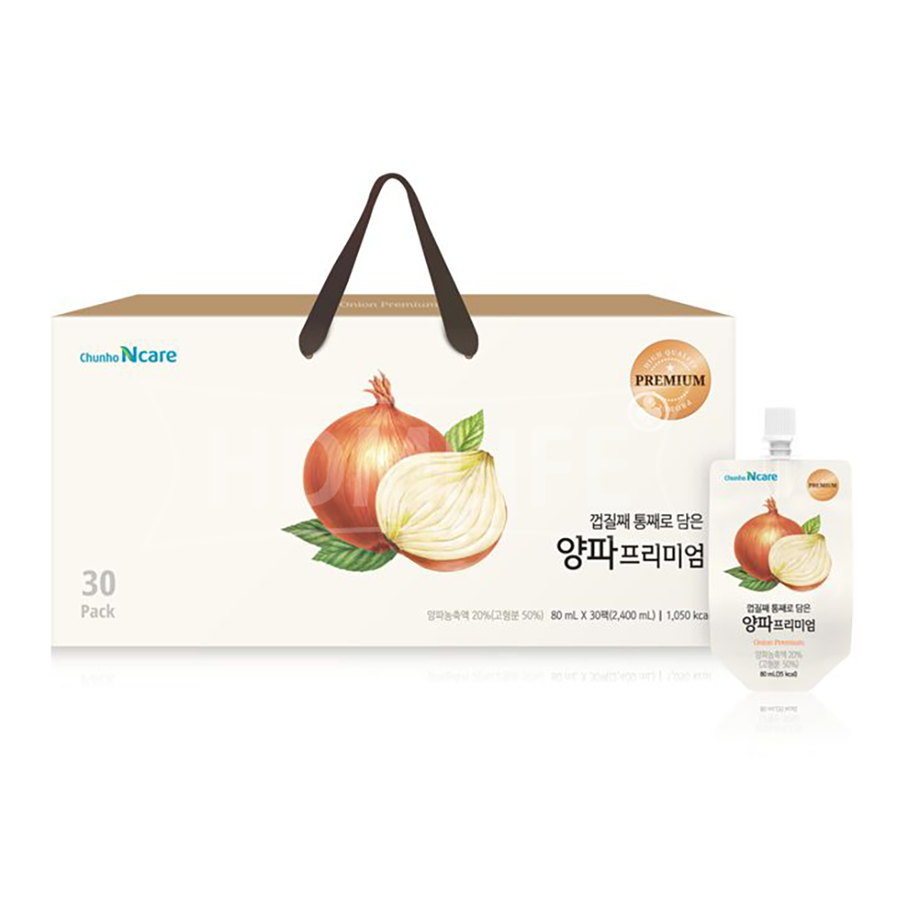 [ChunhoNcare] Onion Extract Liquid Juice Premium 80ml x 30Sticks _ Made in Korea